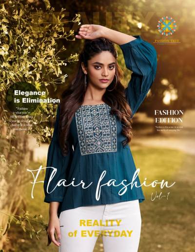 Flair Fashion Vol 1 By Passion Tree Designer Short Top Collection